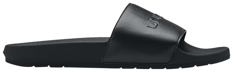 Under Armour Core Remix 2 Slide Triple Black