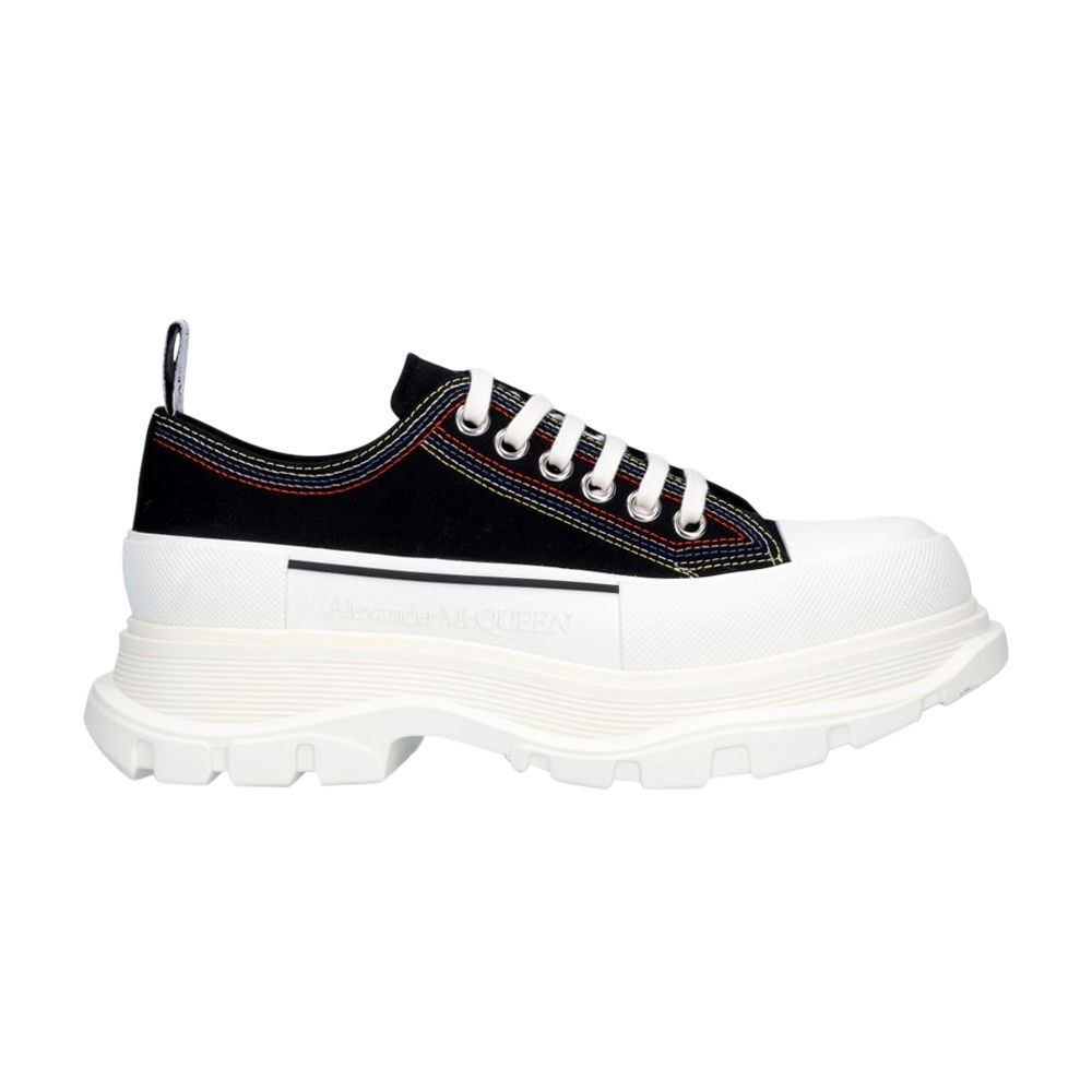 Pre-owned Alexander Mcqueen Tread Slick 'black Multi' | Men's Size 41.5