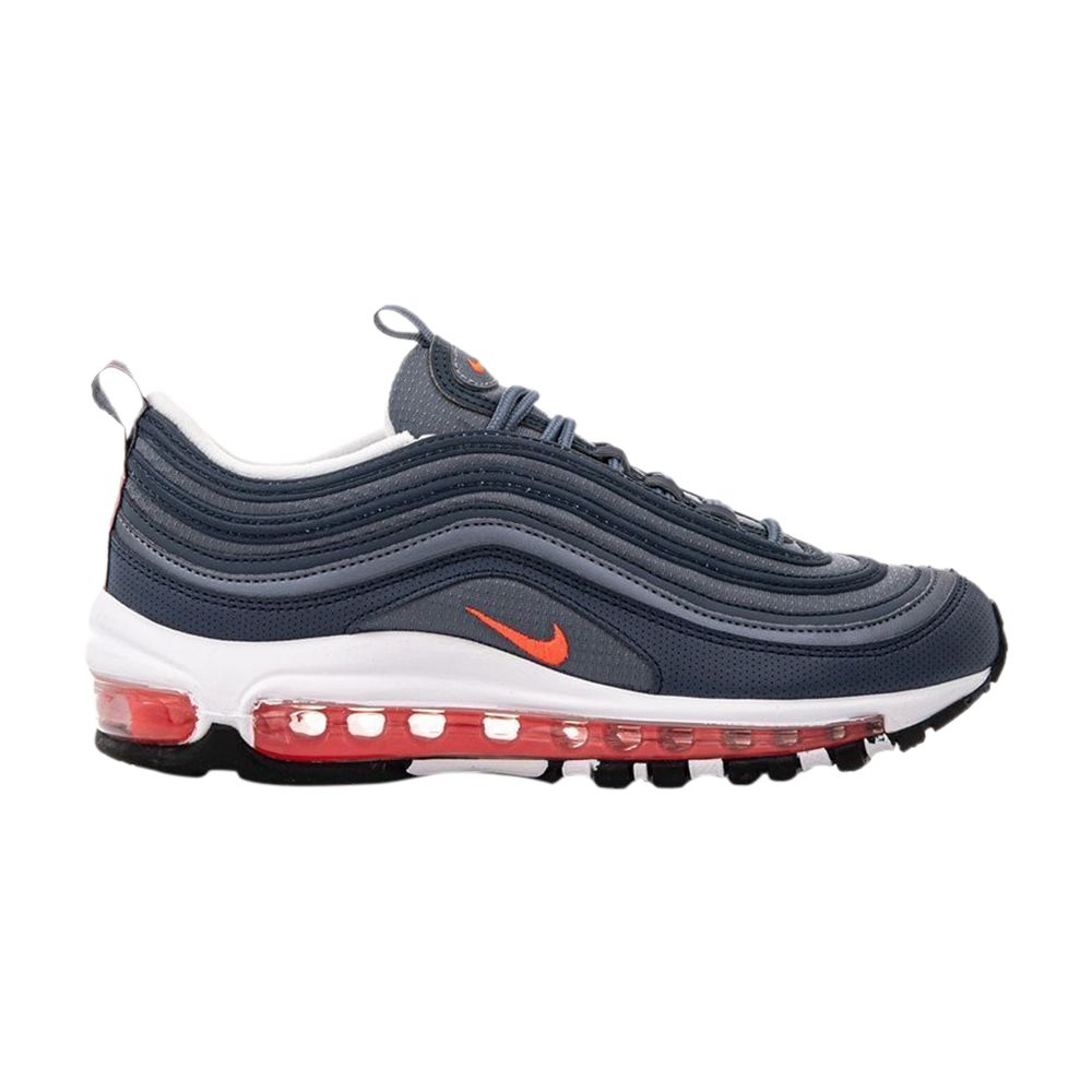 Nike Air Max 97 GS 'Monsoon Blue Flash Crimson' | Kid's Size 3.5 - 921522-405