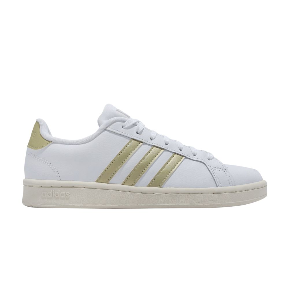 Pre-owned Adidas Originals Wmns Grand Court 'white Gold'