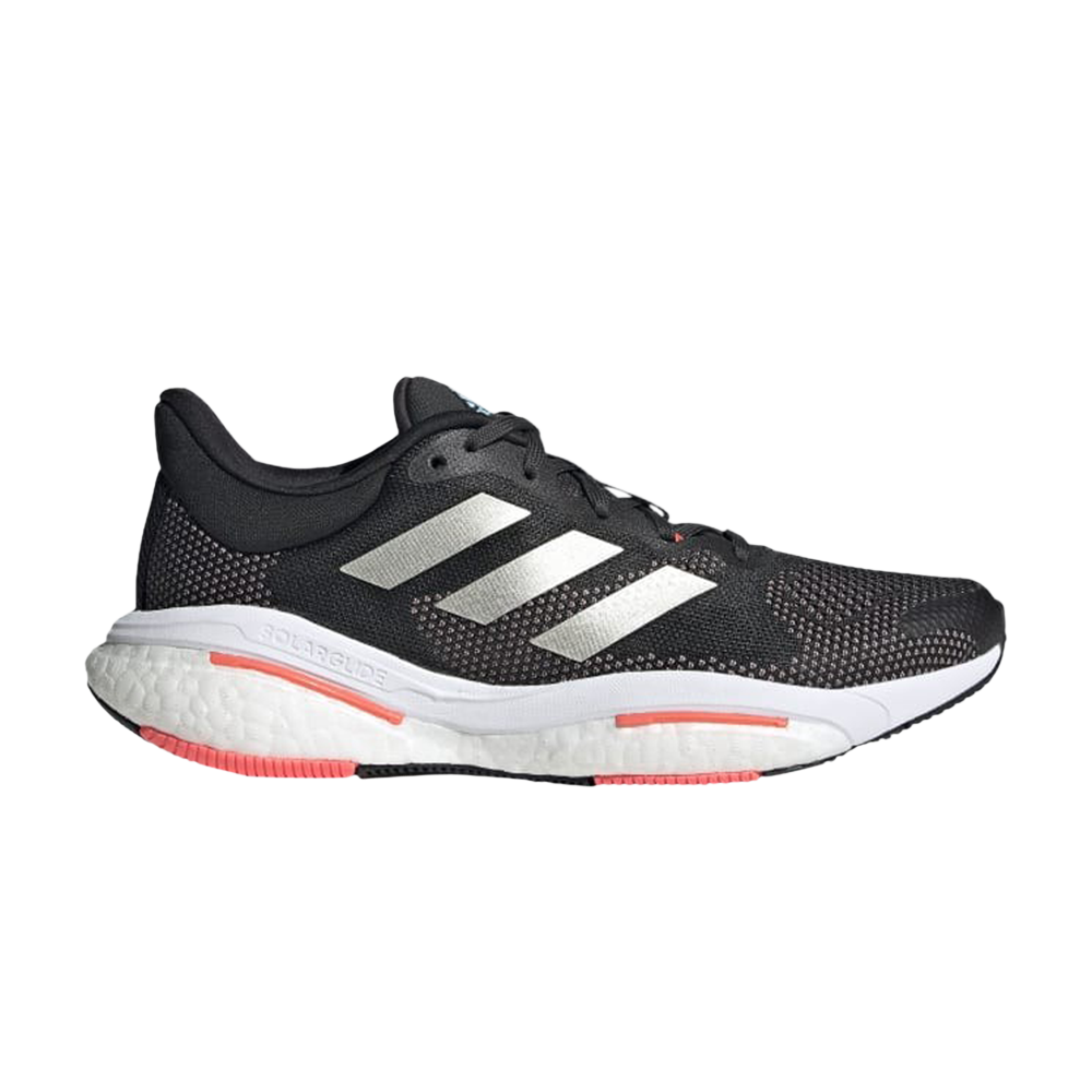 Pre-owned Adidas Originals Wmns Solarglide 5 'carbon Turbo' In Black