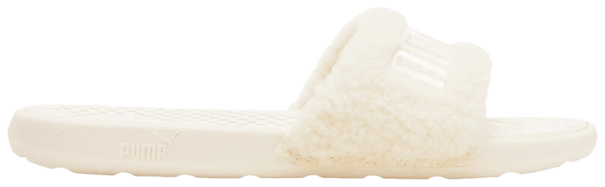 Buy Wmns Cool Cat Sherpa Slide 'Whisper White' 383453 02 GOAT