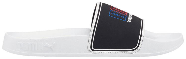 Puma SmileyWorld x Leadcat 20 Slide Big Kid White Black