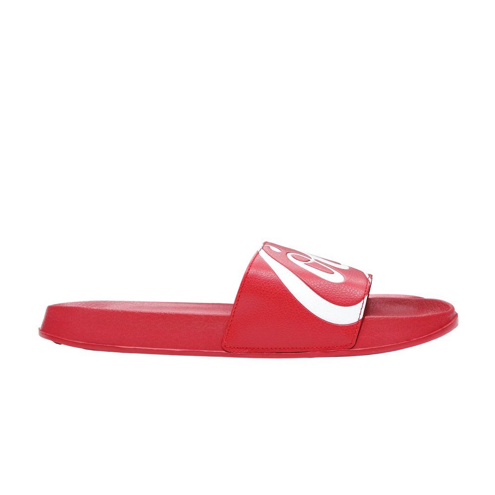 Pre-owned Kith Coca-cola X Slides 'red'