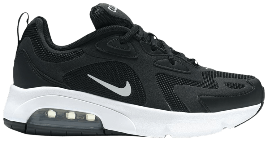 grey and black air max 200