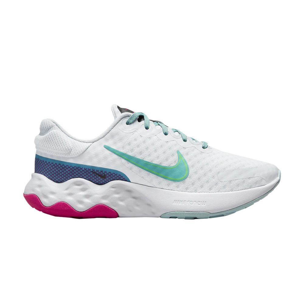 Pre-owned Nike Wmns Renew Ride 3 'photon Dust Ocean Cube' In White