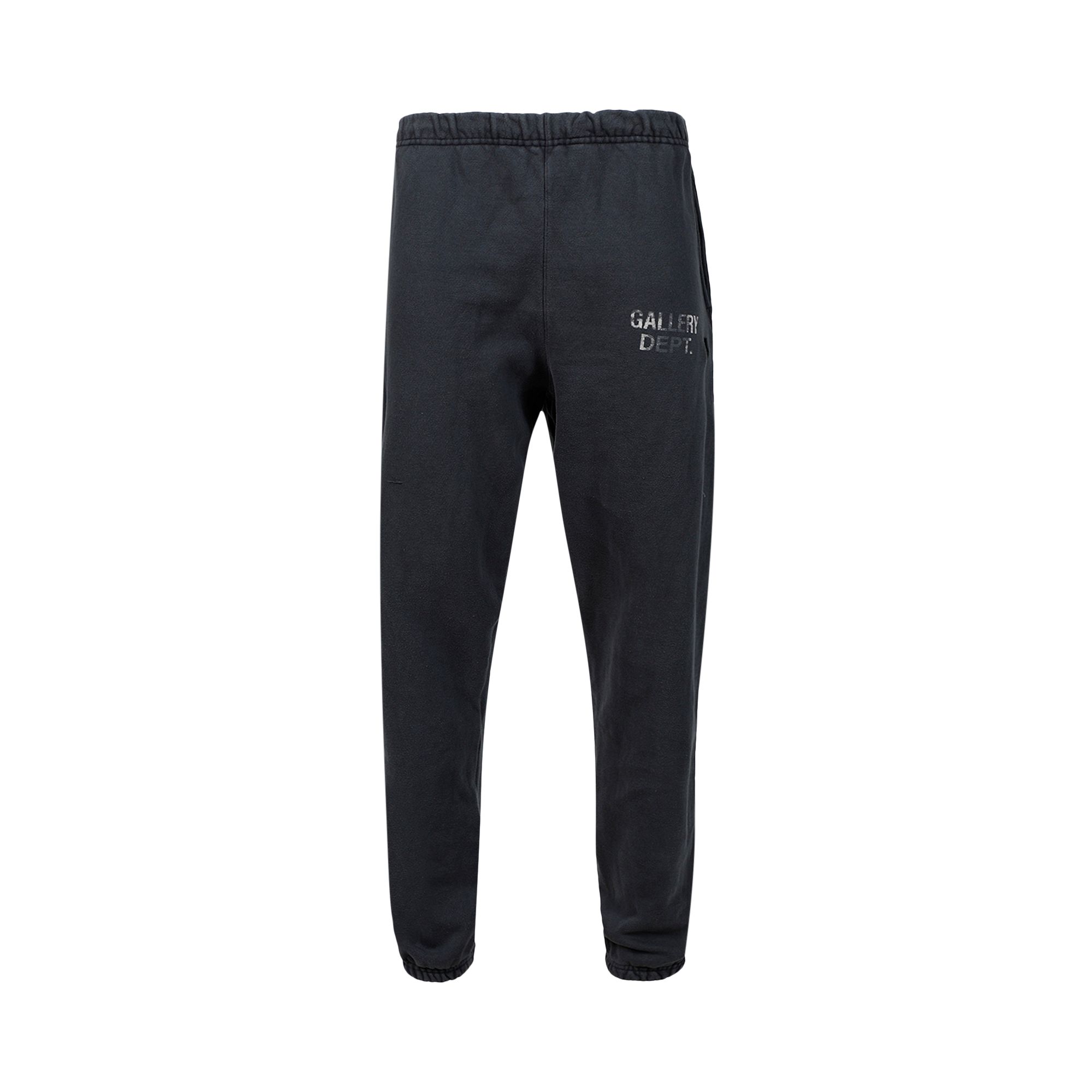 Pre-owned Gallery Dept. English Logo Sweatpants 'black'