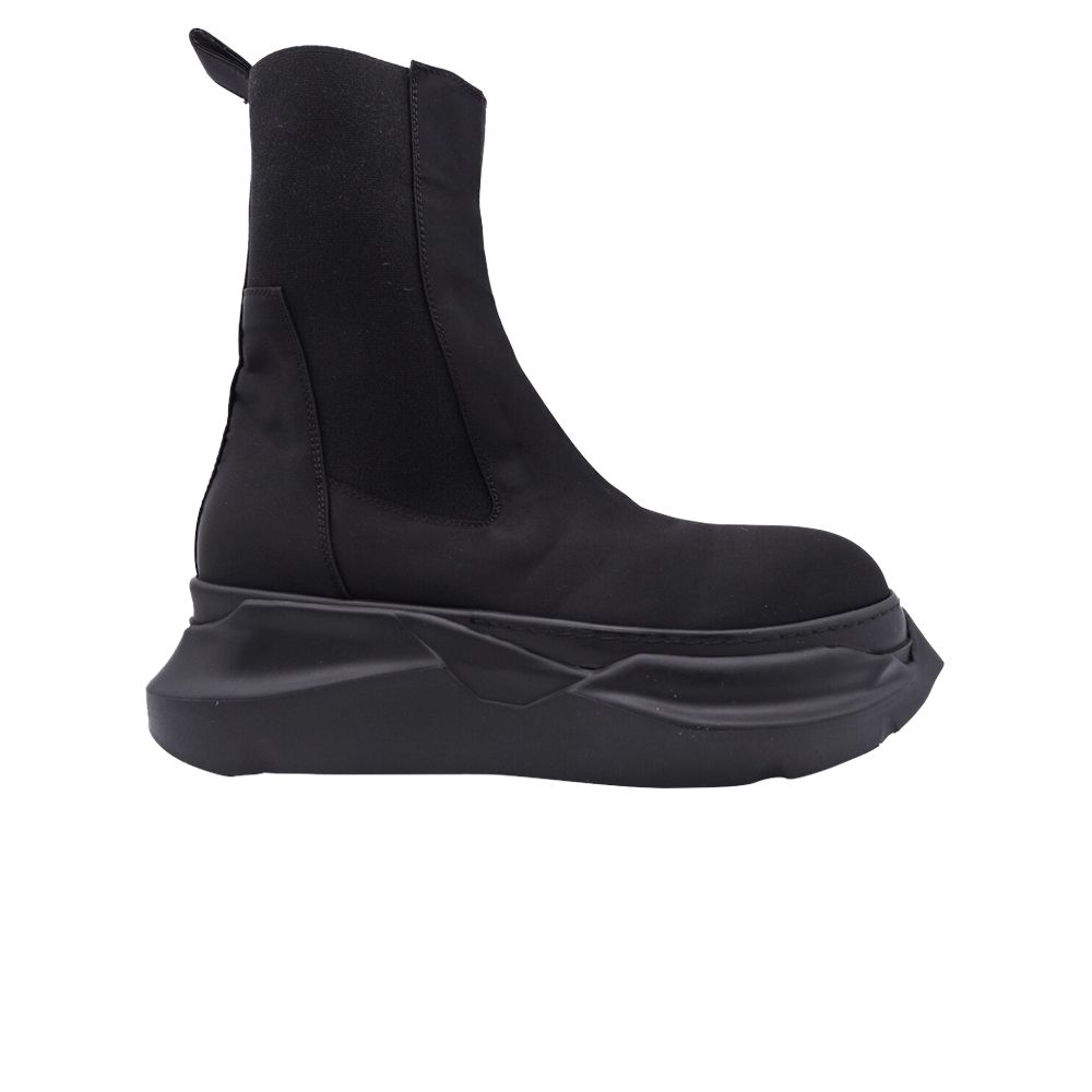 Pre-owned Rick Owens Drkshdw Fogachine Abstract Beatle Boots 'black' | Men's Size 43