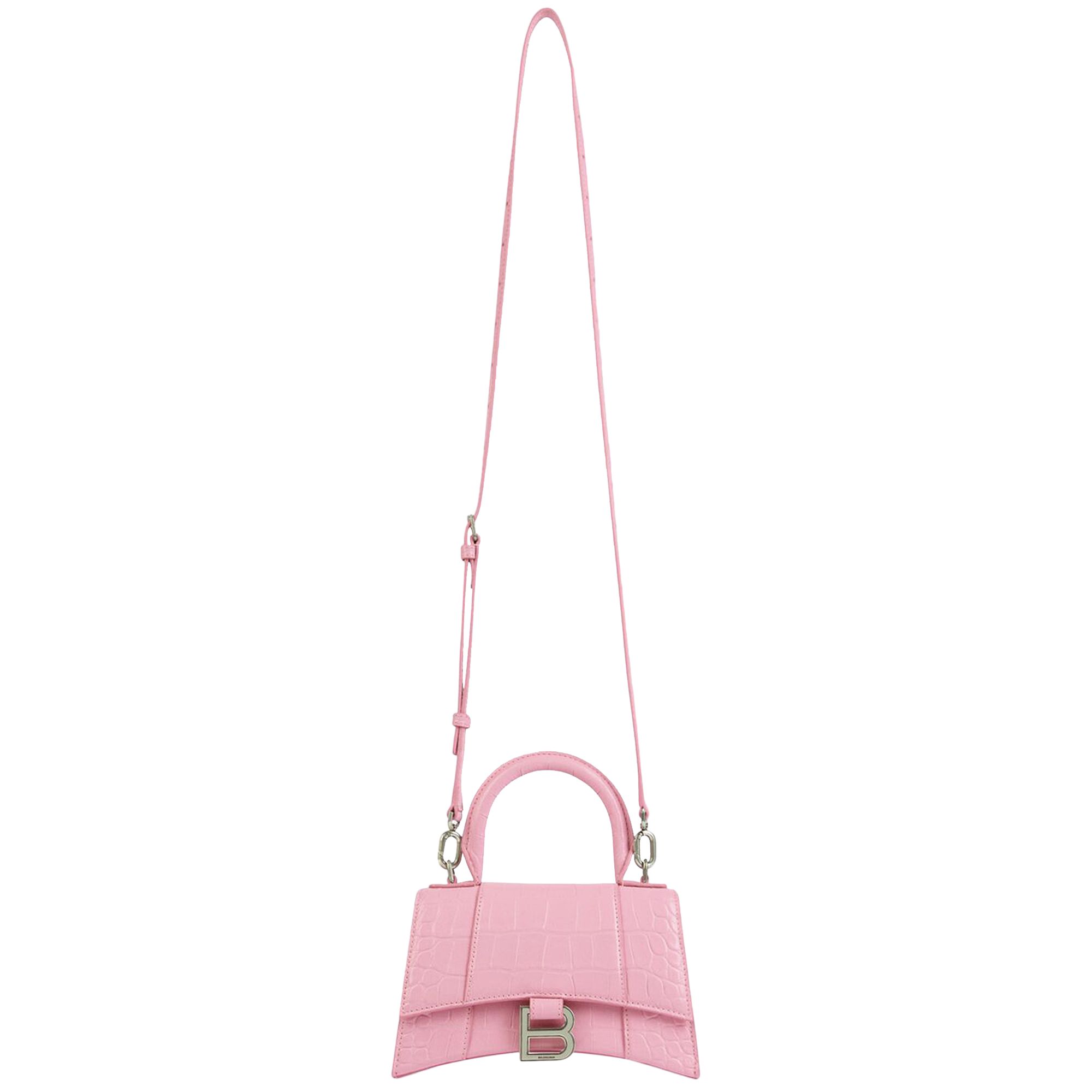 Pre-owned Balenciaga Hourglass Xs Handbag 'pink'