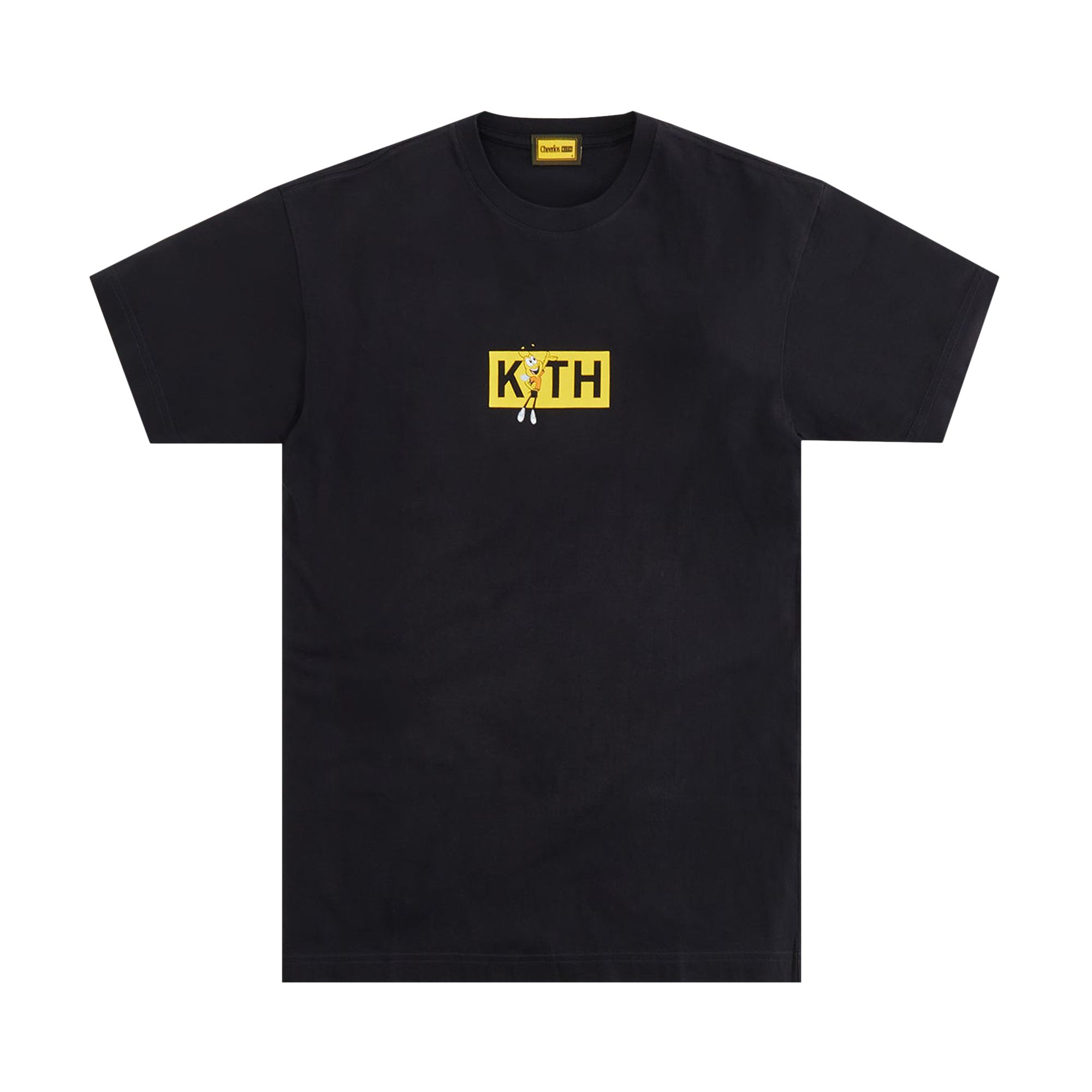 Pre-owned Kith For Cheerios Buzz Bee Classic Logo Tee 'black' | Men's Size Xs