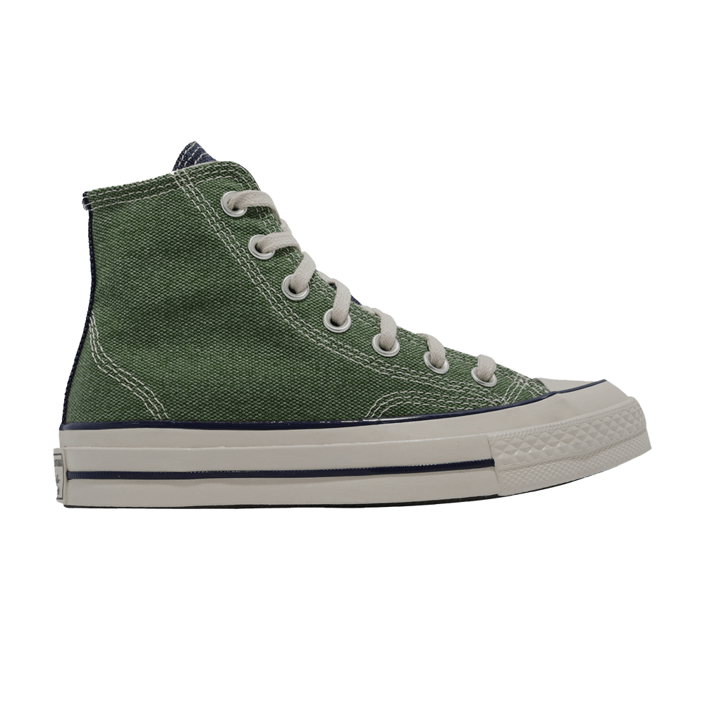 Converse Green \u0026 Navy Chuck 70 Hi Sneakers