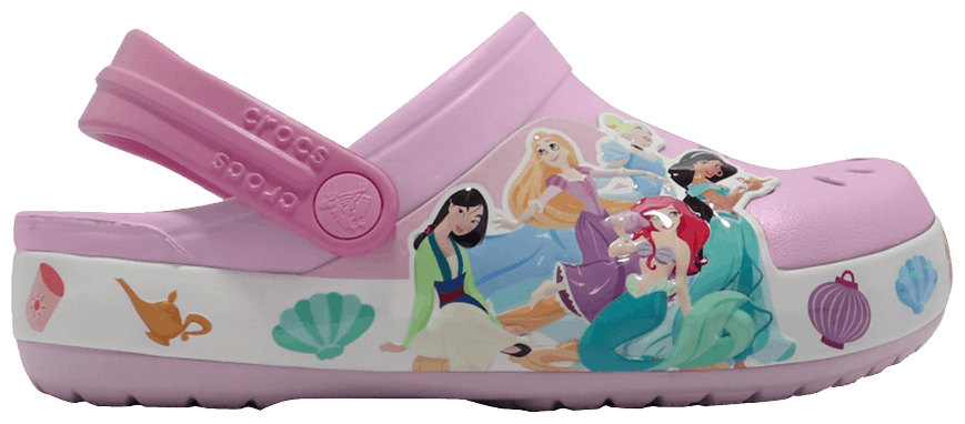 Buy Disney x Clog Kids 'Fun Lab Princess Lights' 207466 6GD GOAT
