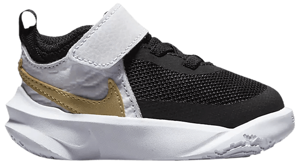 Size 2.0 Team Hustle D10 TD Black White Metallic Gold