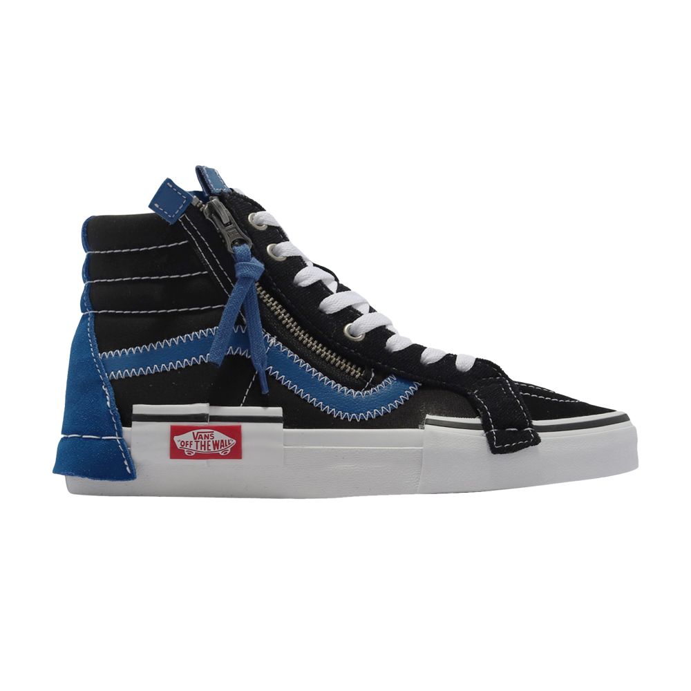 Pre-owned Vans Sk8-hi Reissue Ca 'black Myconos Blue'