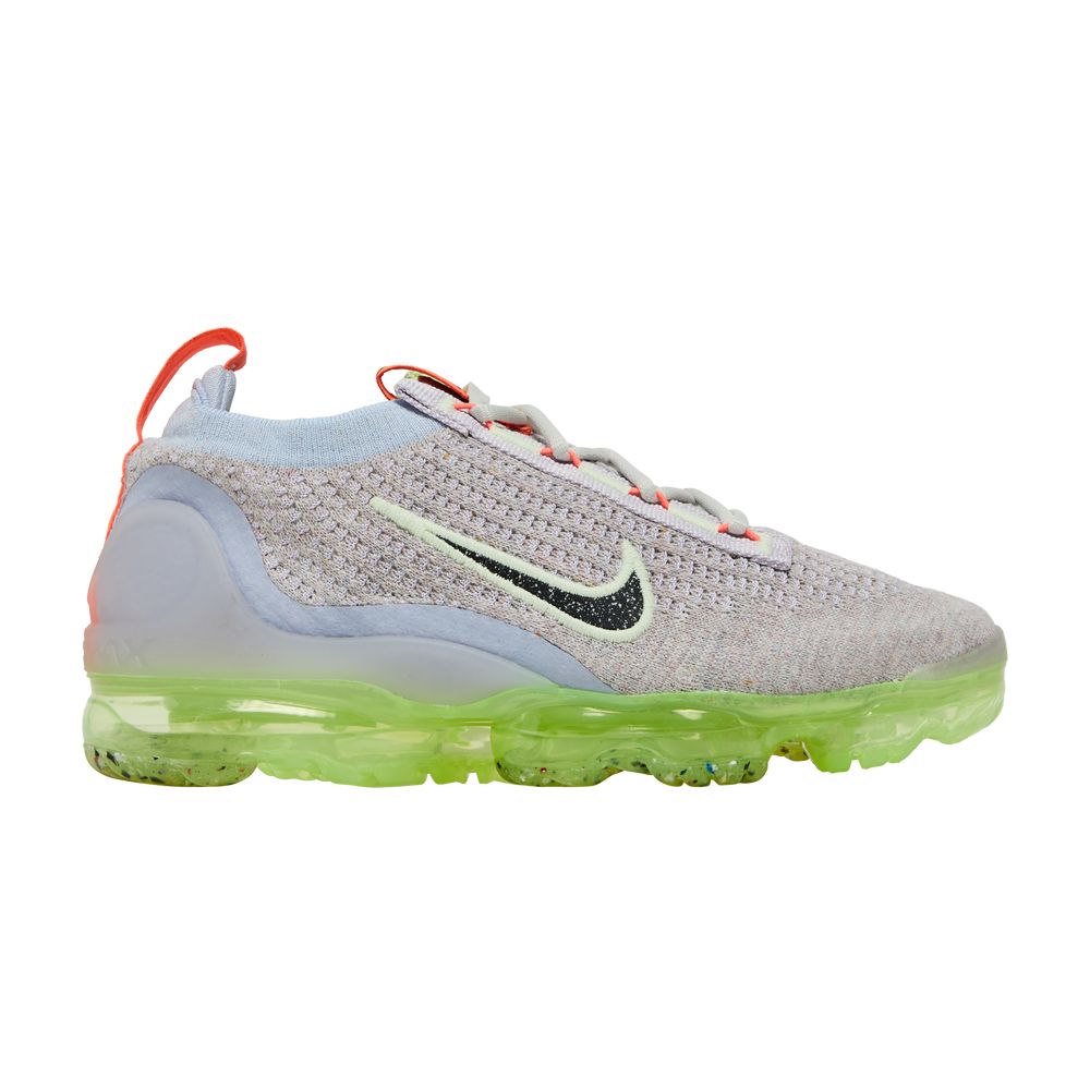 Nike Wmns Air VaporMax 2021 Flyknit 'Light Bone Lime Ice' | White | Women's Size 10