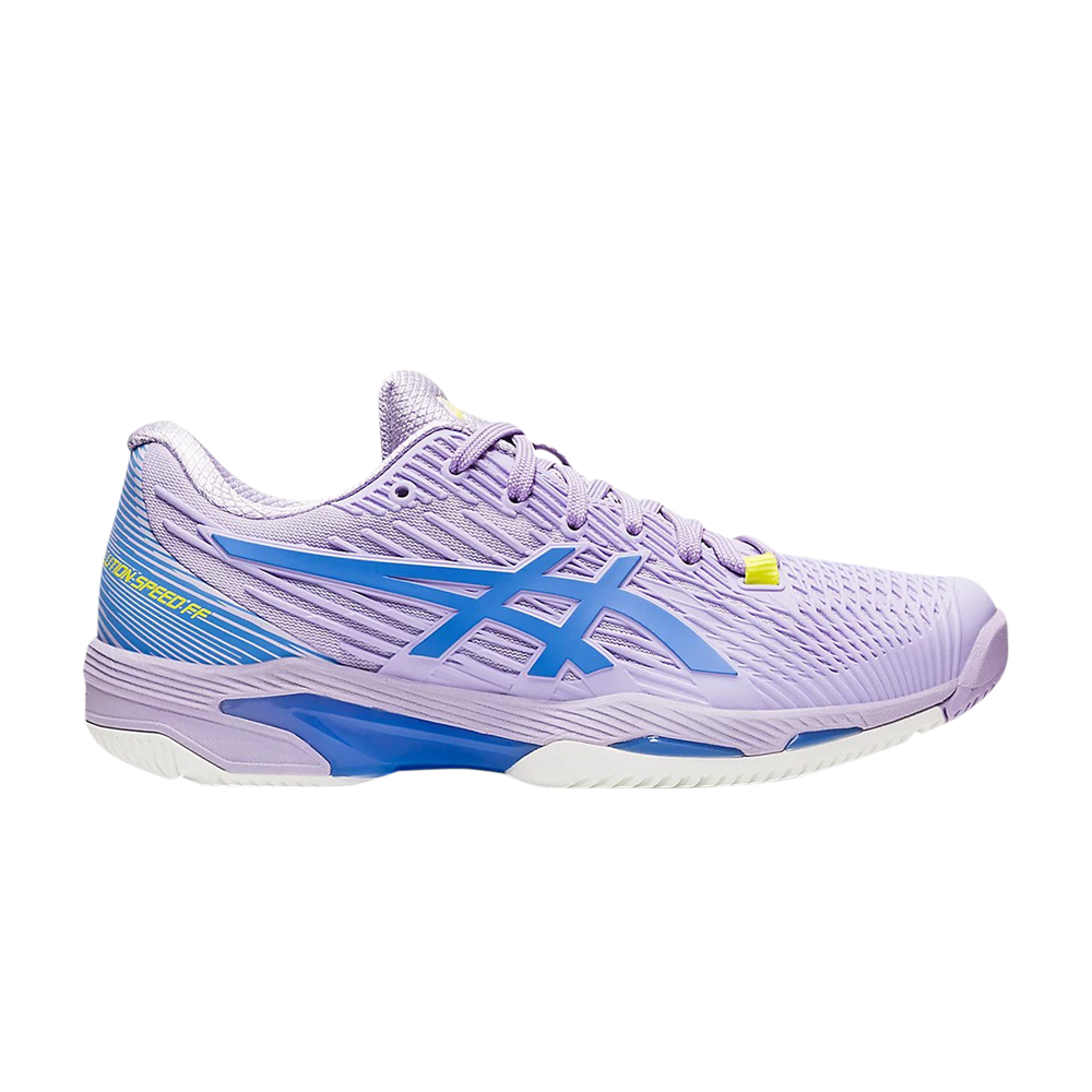 Pre-owned Asics Wmns Solution Speed Ff 2 'murasaki Periwinkle Blue' In Purple