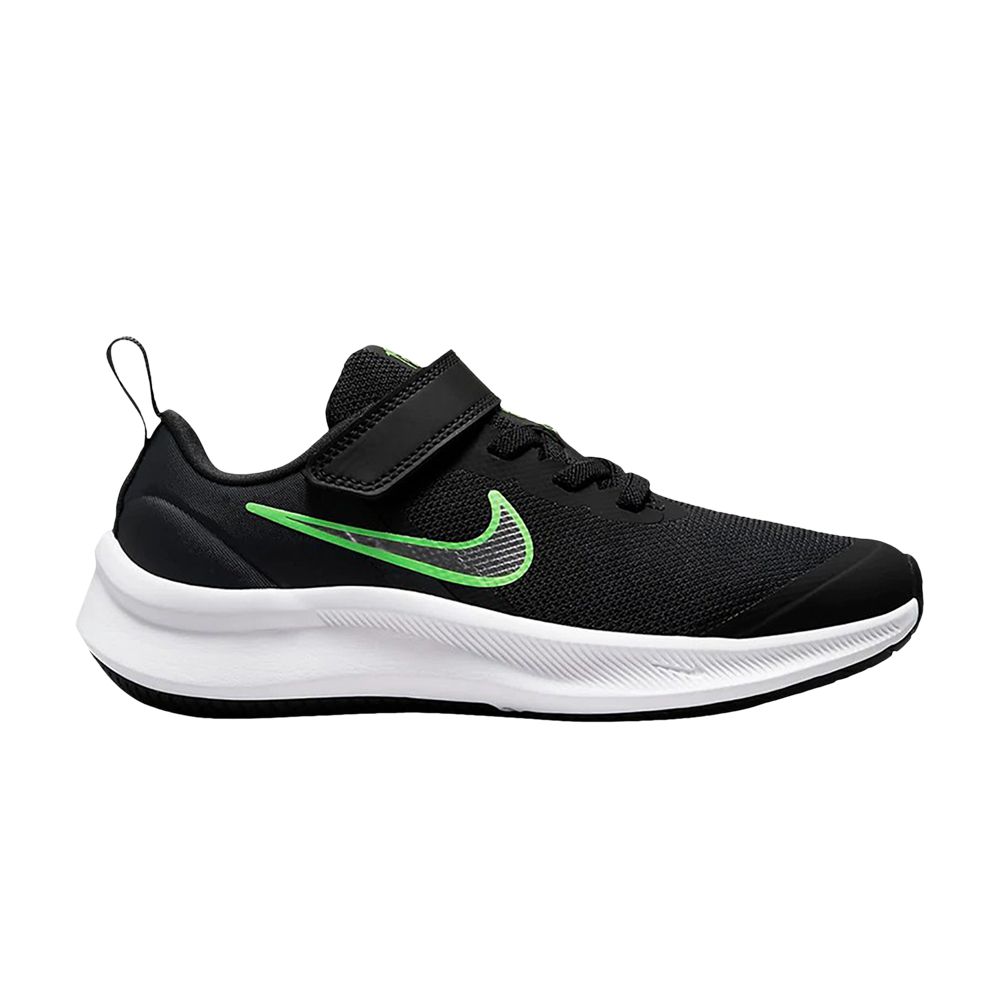 Pre-owned Nike Star Runner 3 Ps 'black Chrome' | Kid's Size 11