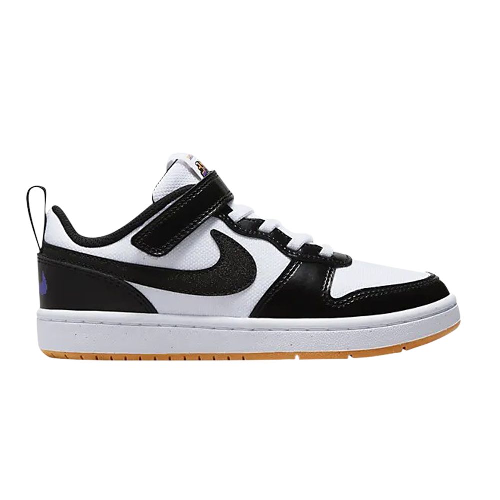 Pre-owned Nike Court Borough Low 2 Se Bp 'white Kumquat Black' | Kid's Size 10.5