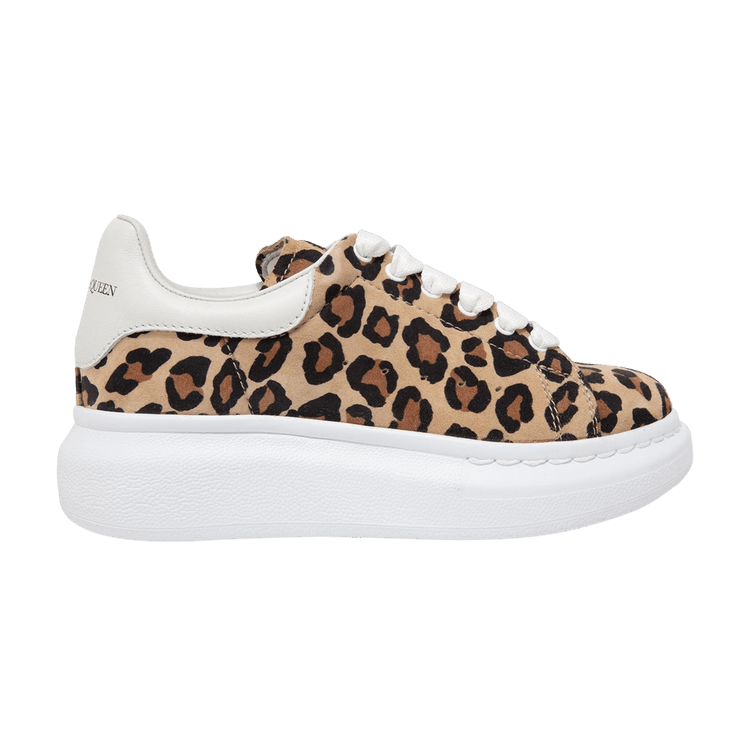 Buy Alexander McQueen Oversized Sneaker Kids Leopard 650861 WHZY1 2069 GOAT