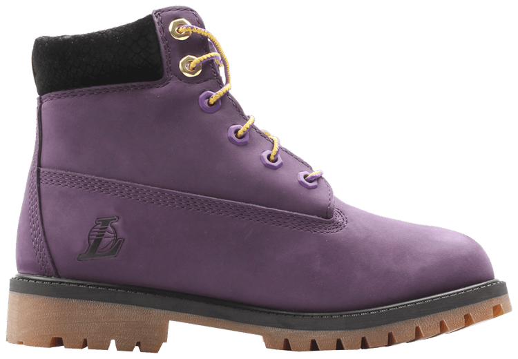 NBA x Timberland 6 Inch Premium Junior Los Angeles Lakers