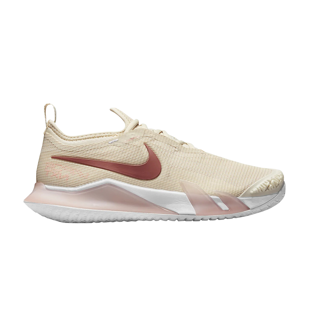 Pre-owned Nike Wmns Court React Vapor Nxt 'pearl White' In Cream