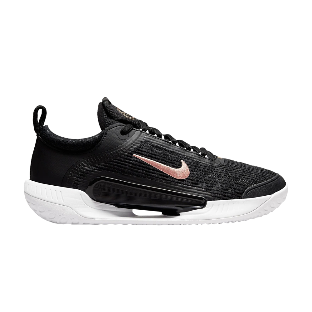 Pre-owned Nike Wmns Court Zoom Nxt 'black Metallic Red Bronze'