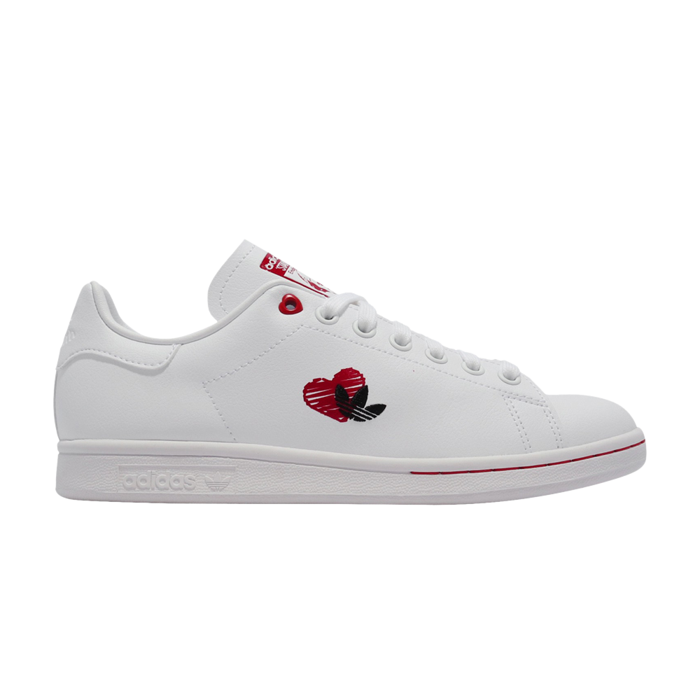 Pre-owned Adidas Originals Stan Smith 'valentine's Day'' In White