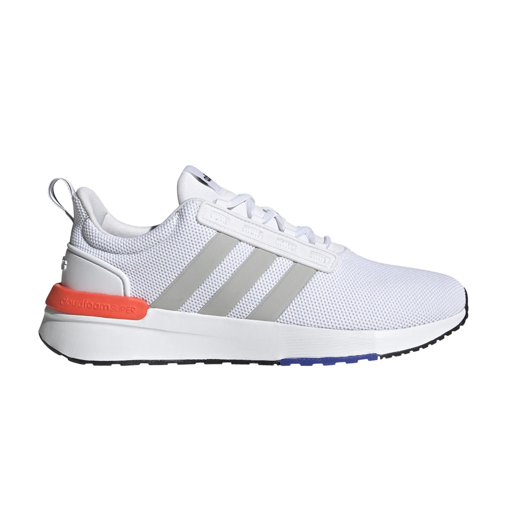 Pre-owned Adidas Originals Racer Tr21 Wide 'white Solar Red'