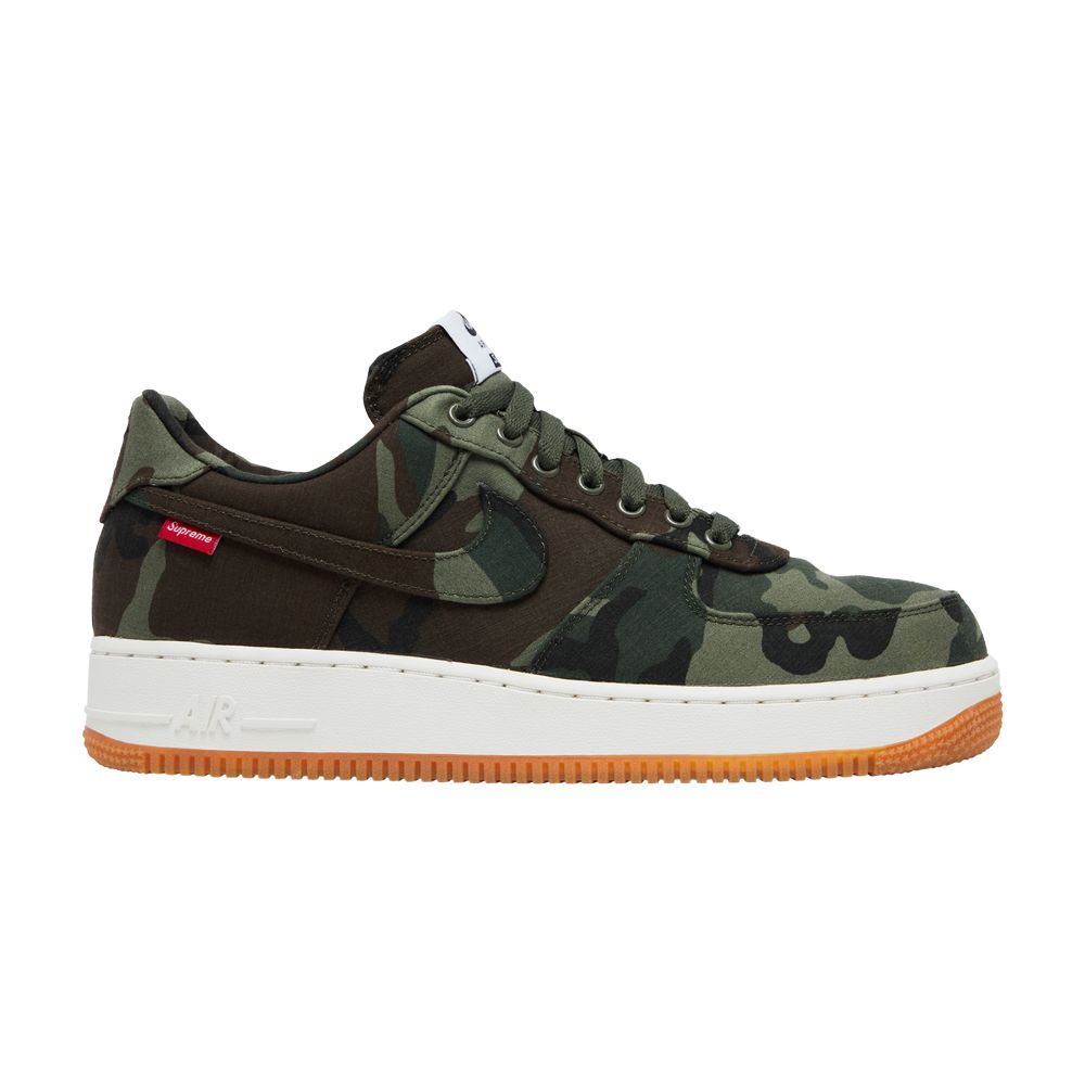 Nike Supreme x Air Force 1 Low Premium '08 NRG 'Camo' | Brown | Men's Size 8