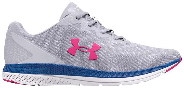 Under Armour Wmns Charged Impulse 2 Knit Mod Grey Victory Blue