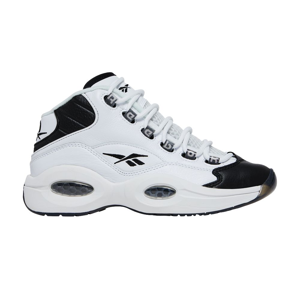 Pre-owned Reebok Question Mid J 'why Not Us?' | White | Kid's Size 4.5