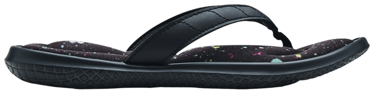 Under Armour Marbella 7 Graphic Footbed Sandal GS Black