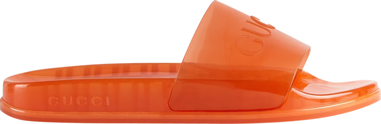 Gucci Slide Sandal 'Transparent Orange'