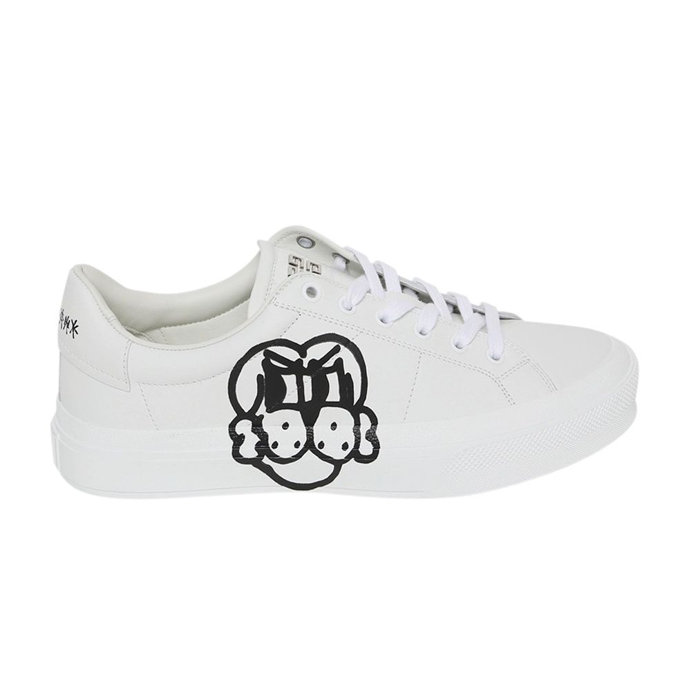 Pre-owned Givenchy Chito X  Wmns City Court 'dog Spray - White' | Women's Size 39
