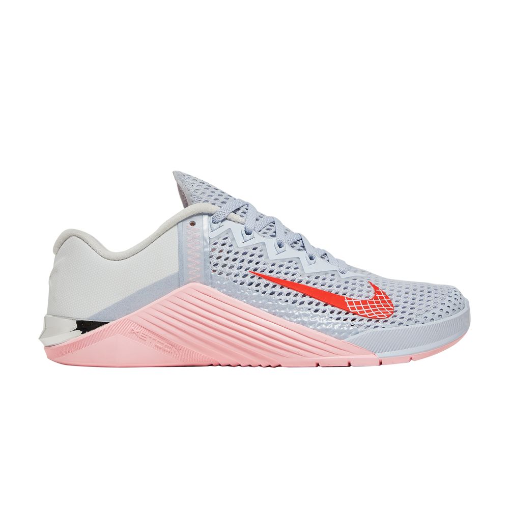 Nike Wmns Metcon 6 'Football Grey Arctic Punch' | Women's Size 5
