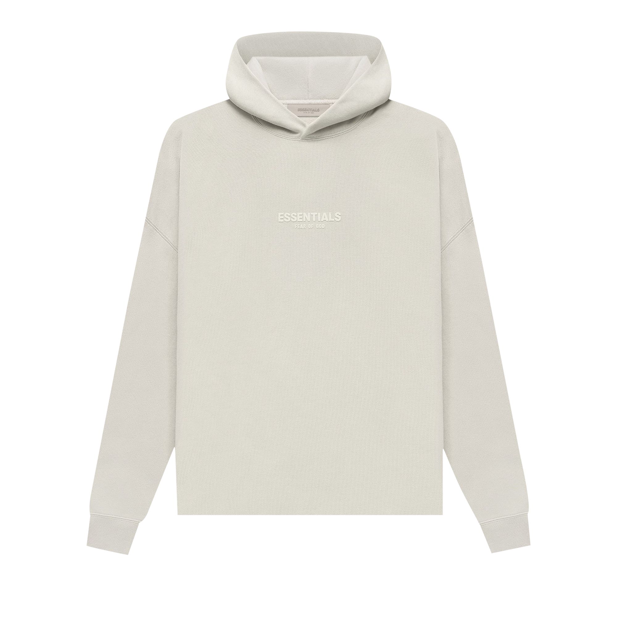Fear of God Essentials Relaxed Hoodie 'Wheat' | Cream | Men's Size XL