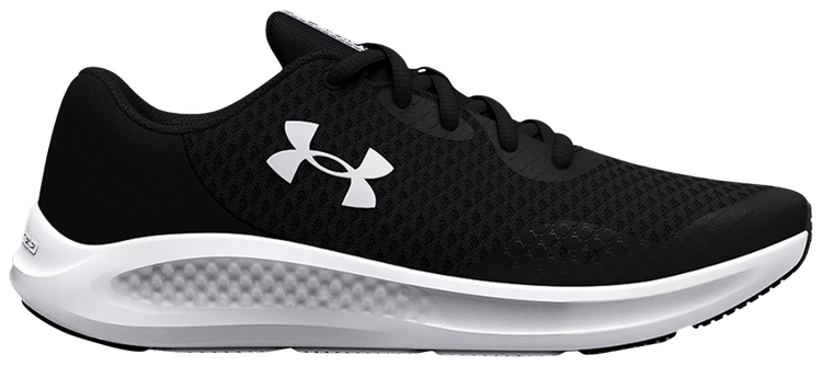 Under Armour Charged Pursuit 3 GS Black White