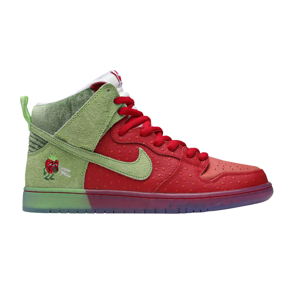 Pre-owned Nike Dunk High Sb 'strawberry Cough' Special Box In Red