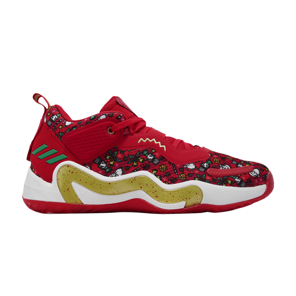 Pre-owned Adidas Originals D.o.n. Issue #3 Gca 'christmas' In Red