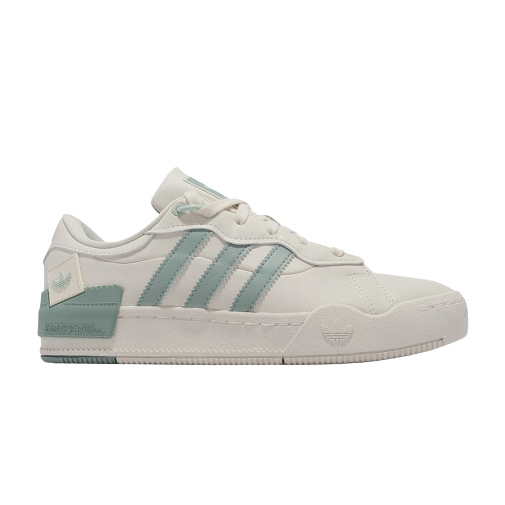 Pre-owned Adidas Originals Wmns Rey Galle 'white Dash Green'