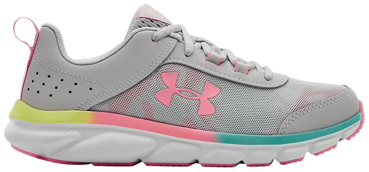 Under Armour Assert 8 GS Halo Grey Pink