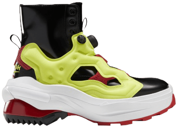 Maison Margiela x InstaPump Fury Tabi 'Black Yellow Red'