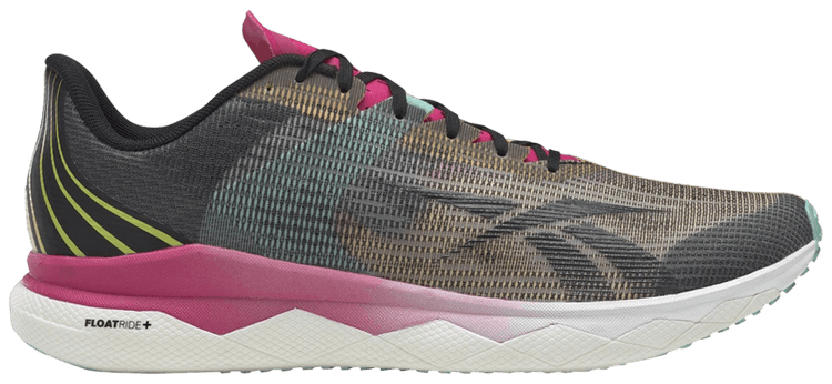 Reebok Floatride Run Fast 30 Black Pursuit Pink Mint