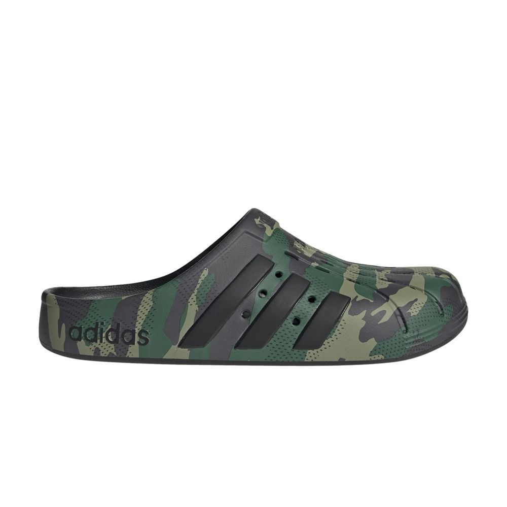 adidas Adilette Clog 'Camo' | Black | Men's Size 7