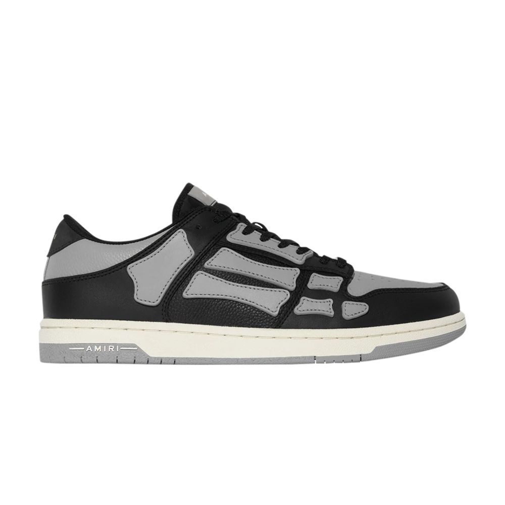 Amiri Amiri Skel Top Low 'Black Grey' | Men's Size 43