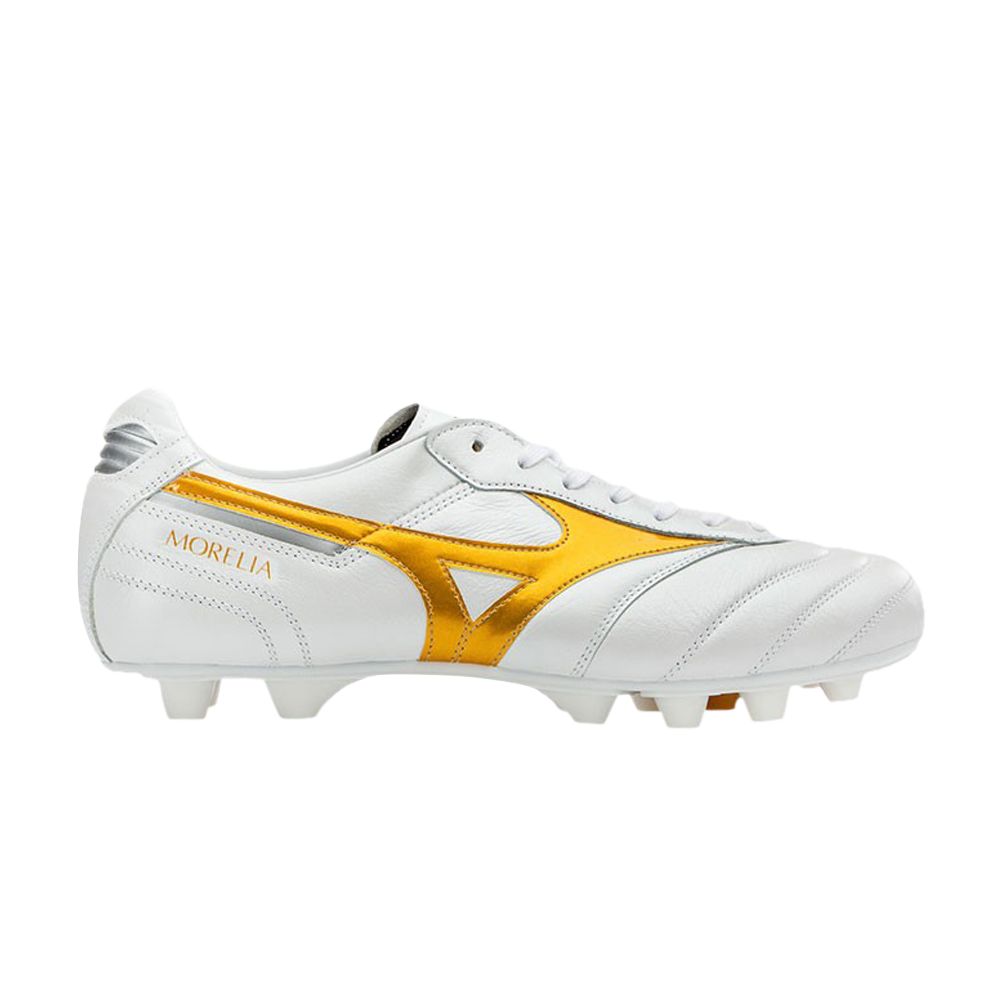 Pre-owned Mizuno Morelia 2 Japan 'white Gold'