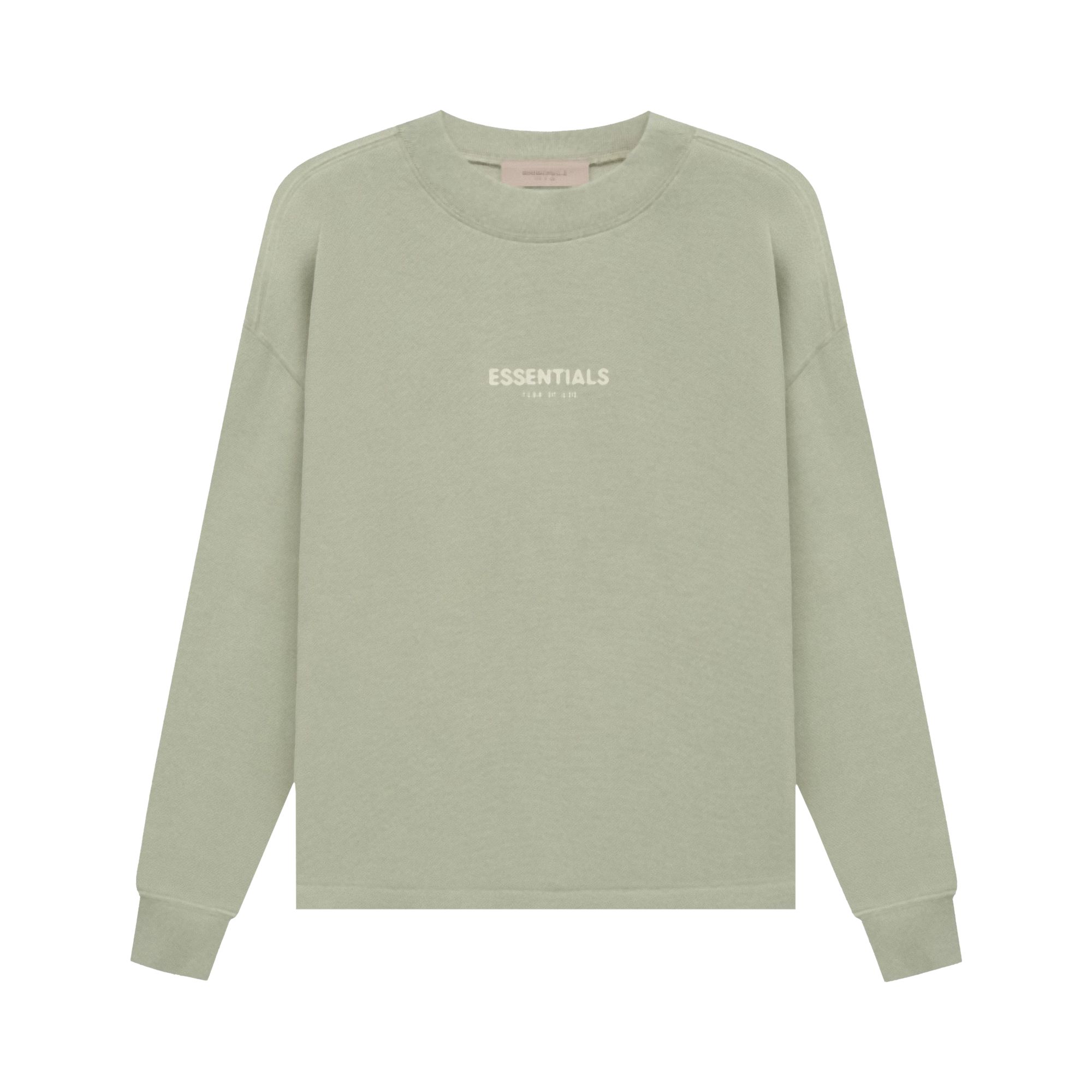 Fear of God Essentials Relaxed Crewneck 'Sea Foam' | Green | Men's Size 2XL