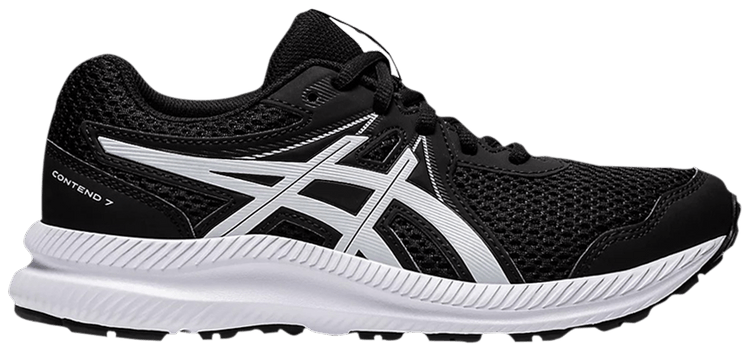 Asics Contend 7 GS Black White