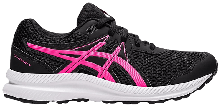 Asics Contend 7 GS Black Hot Pink