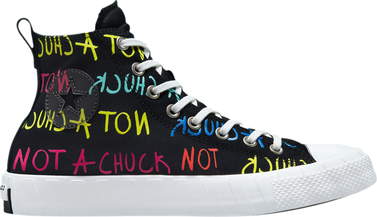 Buy UNT1TL3D High 'Not a Chuck - Black' - 173165C | GOAT